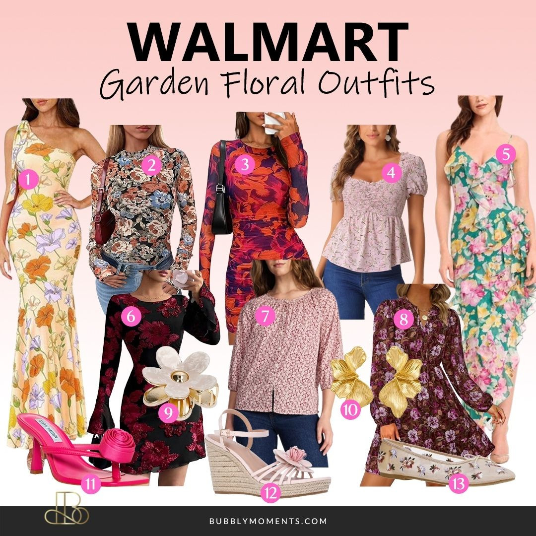 Garden floral outfits are perfect for a fresh and feminine look. Floral prints add a soft and pretty touch to any outfit and are great for everyday wear, brunch, vacations, or weekend outings. From flowy dresses and cute tops to stylish skirts and matching sets, these pieces make it easy to create outfits that feel light, comfortable, and stylish.
These floral pieces are also easy to mix and match with your favorite basics so you can create many different looks. All items are from Walmart and are linked in one place on the LTK app so you can easily browse, save your favorites, and shop quickly. If you love soft and pretty outfits, these garden floral finds are definitely worth checking out.
#LTKootd #LTKStyle #LTKFinds #floraloutfits #gardenstyle #springoutfits #walmartfashion #walmartfinds #floralstyle #springstyle #womensfashion #outfitideas #casualstyle #everydayfashion #styleinspo #fashioninspo #springwardrobe #ootd #fashionfinds #styleideas 

 