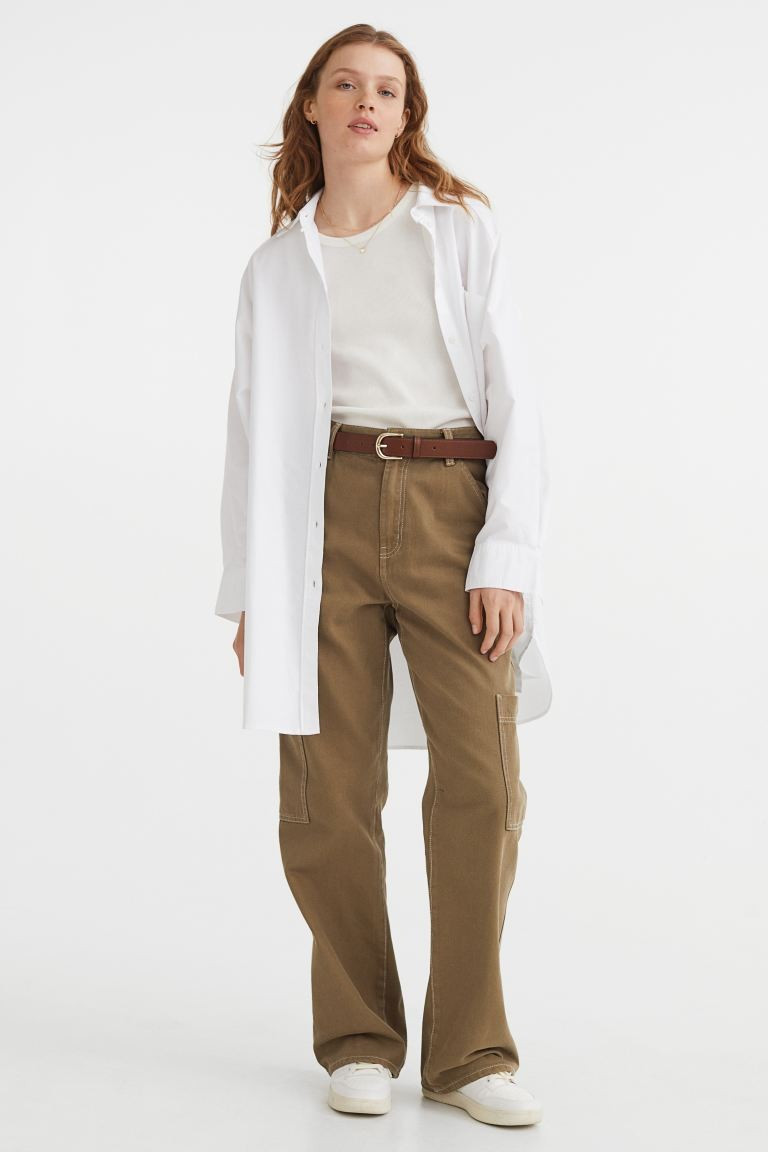 Chemise Oxford oversize | H&M (FR, IT, ES, PT, BE)