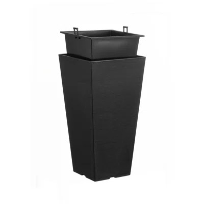 Set of 2 Tall Outdoor Shaea 22inch, Large Shaea for Indoor and Outdoor Use with Built-in Drainage and Stylish Design | Wayfair North America