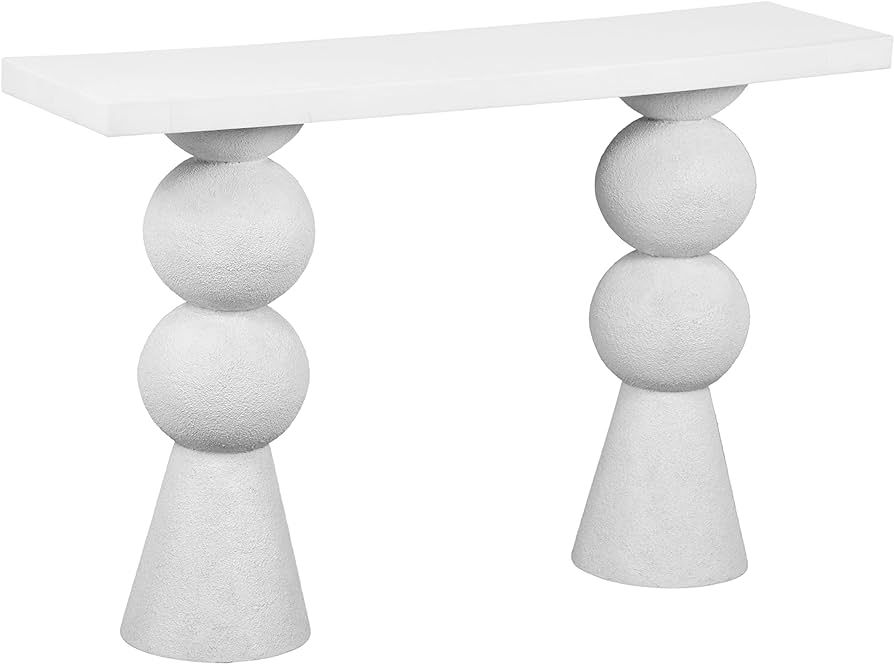 Tov Furniture Lupita White Console Table | Amazon (US)