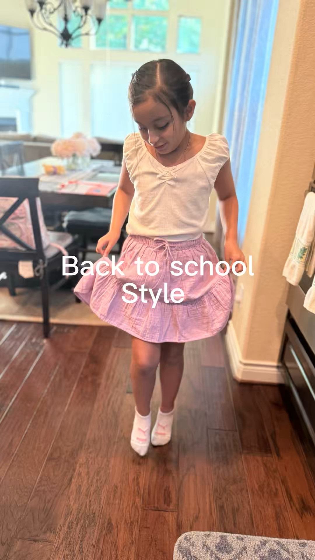 Back-to-school style, Sofi edition 🎀

Easy school outfit from Target 🤍 The skirt has built-in shorts and pockets—two things we can always get behind.

It runs big, so I recommend sizing down one.

Shop the outfit here ↓

#LTKKids #LTKOver40