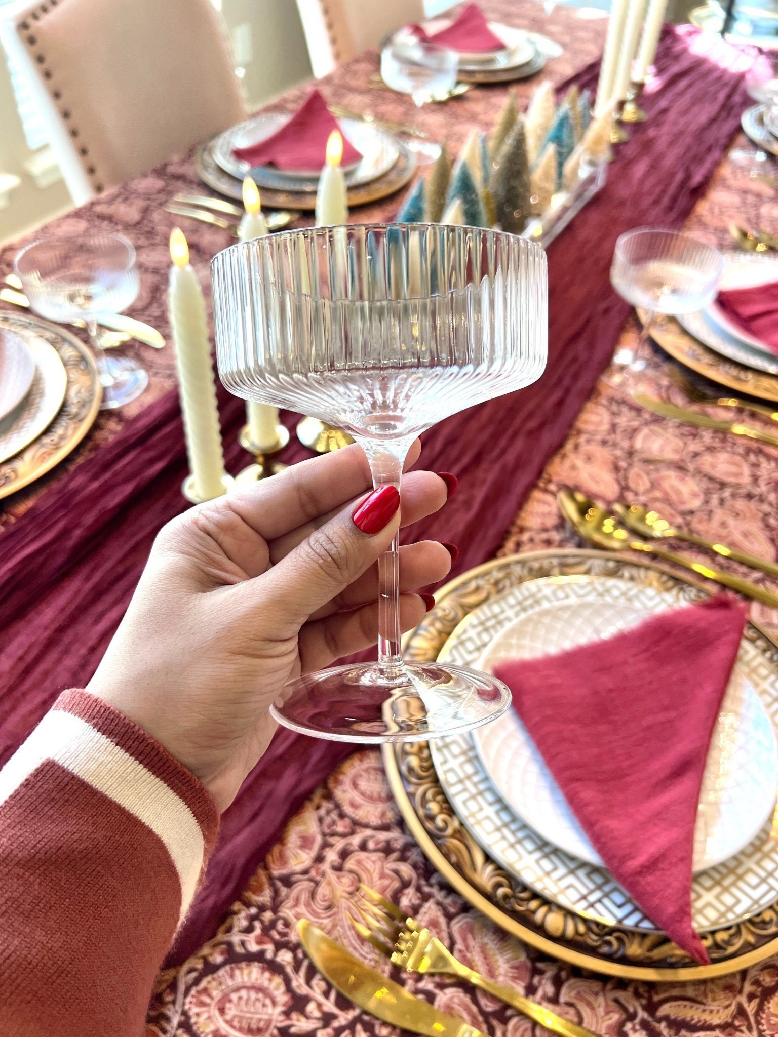 These coupe glasses are perfect for Galentines day brunch or Valentines Day  


#LTKValentine #LTKmomlife #LTKHome