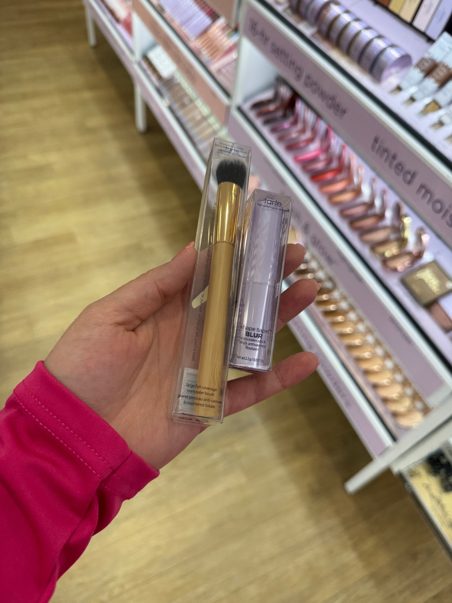 Ulta find! I grabbed one new thing to try at my recent visit to Ulta. The Tarte Shape Tape Blur stick! They were running a deal FREE brush with purchase. 

Color :  Color:
20B light
light skin with cool, pink undertones

Make up | make up essentials | concealer | make up brush 

#LTKGiftGuide #LTKBeauty #LTKSaleAlert