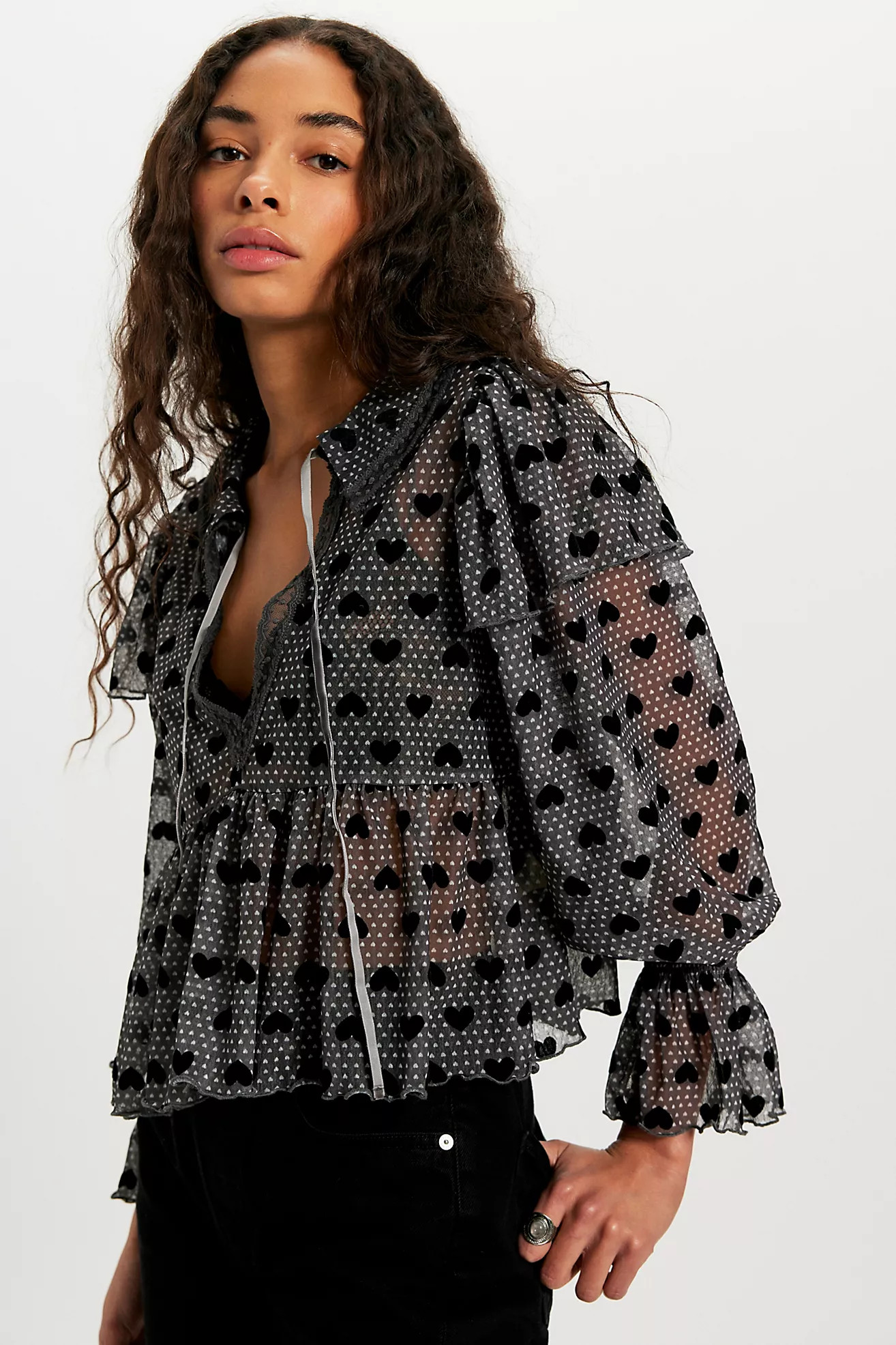 Cordellia Long Sleeve Blouse | Free People (Global - UK&FR Excluded)