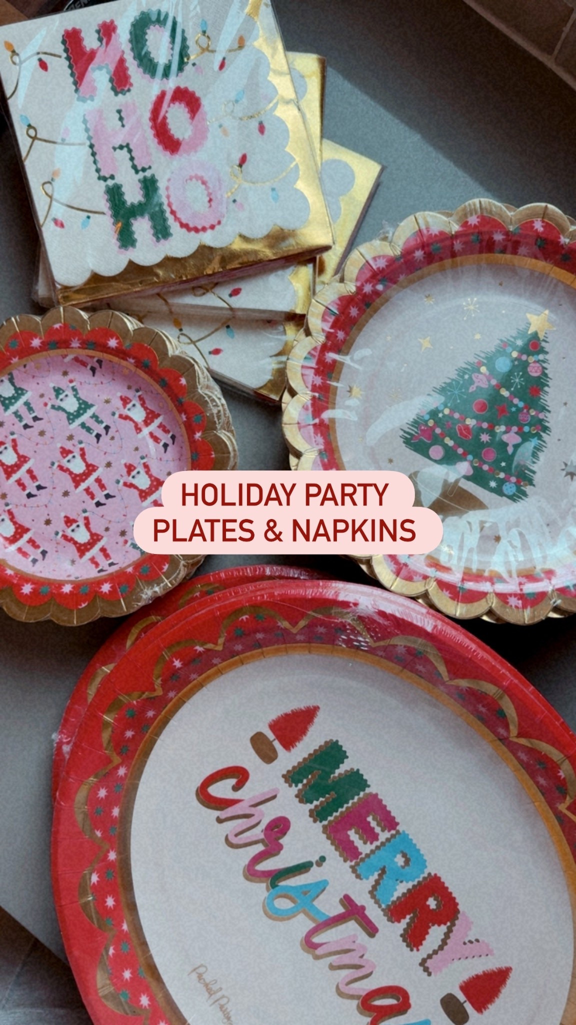 I stock up on fun & festive holiday plates & napkins early! The cutest styles always sell out 

#LTKSeasonal #LTKOver40 #LTKParties