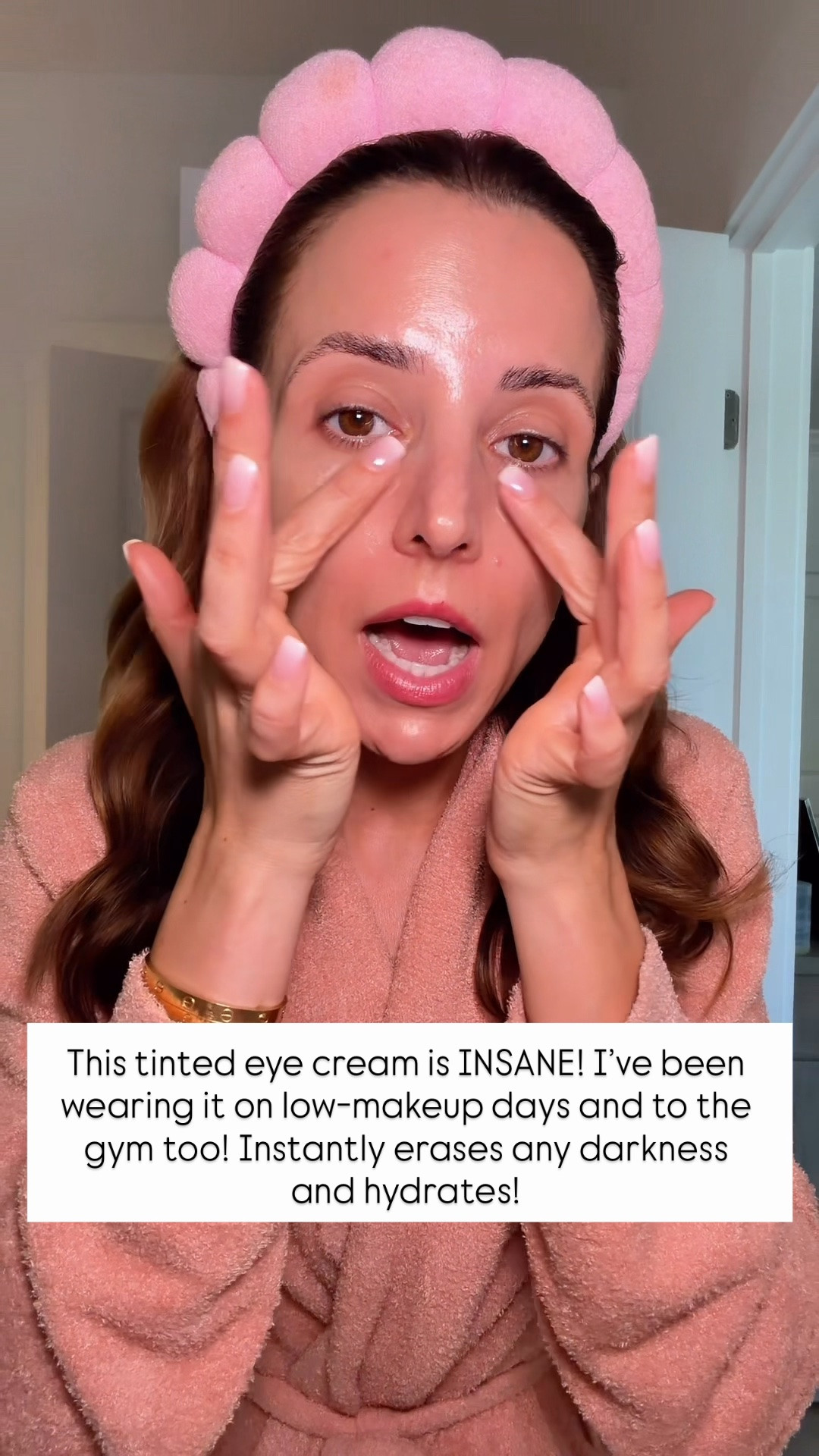 Let’s talk about some beauty products I am absolutely loving! This is a tinted eye cream, and it instantly erases any darkness and helps with puffiness as well. I have been loving it on low makeup days and have been wearing it to the gym as well. I also love the LYS brightening concealer on color MG2.

#LTKmorningroutine #LTKselfcare #LTKBeauty