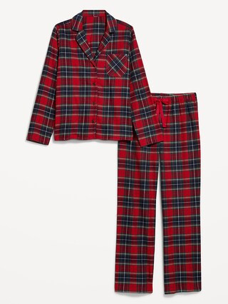 Flannel Pajama Set for Women | Old Navy (US)