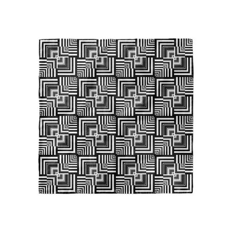 Black and White Head Scarf Geometric Art Head Wrap 3 Sizes by Ambesonne | Walmart (US)