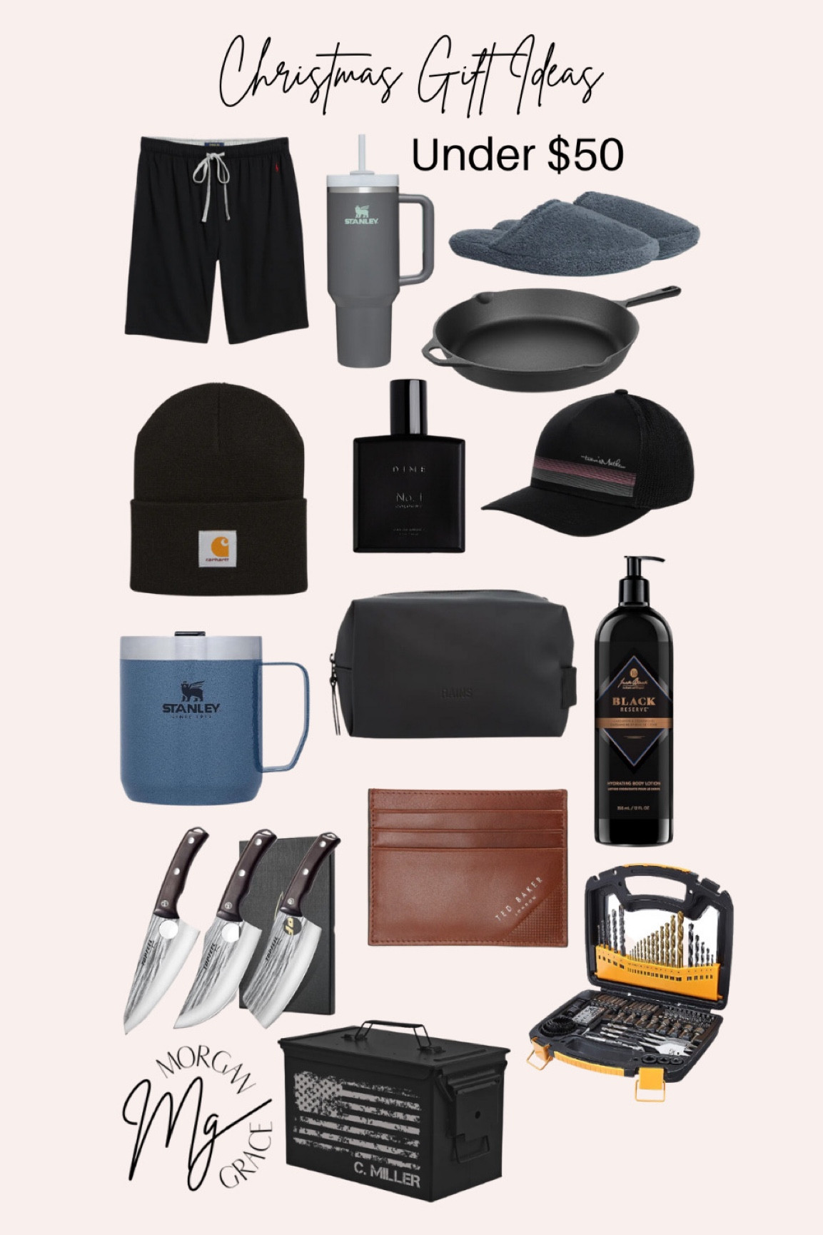 Christmas Gift Guide: Gift Ideas for Him under $50. Gift guide for him. Gift ideas for him. Christmas Gifts under $50  

#LTKGiftGuide #LTKfindsunder50 #LTKHoliday
