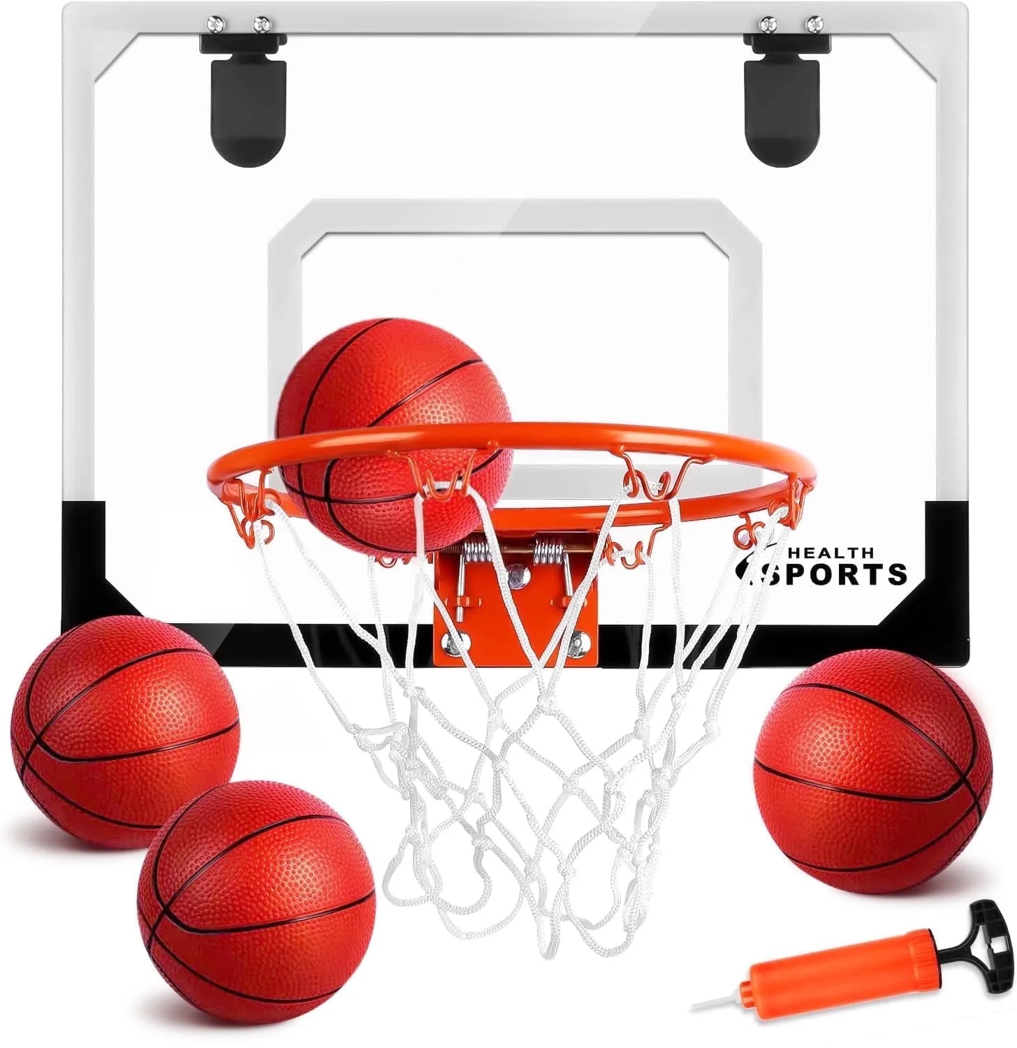 Basketball Hoop Indoor, Over The Door Basketball Hoop, Indoor Outdoor Mini Basketball Hoop Birthd... | Walmart (US)