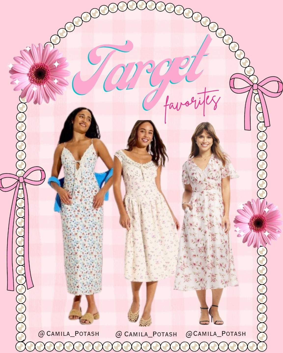 Floral dresses and soft feminine fashion will forever be a yes 🌸💕 These romantic midi dresses are perfect for spring outfits, brunch dates, vacations, bridal showers, garden parties, baby showers, church outfits, and effortless everyday elegance. Giving cottagecore, coquette, classy feminine, and Pinterest girl aesthetic all in one ✨ @Target 

Obsessed with the delicate floral prints, flowy silhouettes, and timeless feminine vibe of these dresses. Pair them with ballet flats, woven bags, pearl jewelry, strappy heels, or soft curls for the prettiest romantic look 🎀

These are the kind of dresses that make you feel instantly graceful and put together 💖 Which floral dress would you wear first? 👀

#LTKStyle #LTKFashion #FloralDress #MidiDress #CottagecoreStyle #CoquetteStyle #FeminineFashion #SpringFashion #SummerFashion #BrunchOutfit #VacationStyle #GardenPartyDress #WeddingGuestDress #BabyShowerOutfit #RomanticStyle #ClassyStyle #PinterestStyle #SoftGirlAesthetic #OOTD #StyleInspo #ElegantFashion #GirlyFashion #FashionInspo #CuteOutfits #TimelessStyle #FashionCreator #LTKCreator #FloralFashion #HyperFeminine #PrettyStyle

#LTKWedding #LTKTravel #LTKSeasonal
