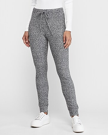 high waisted chenille cozy leggings | Express