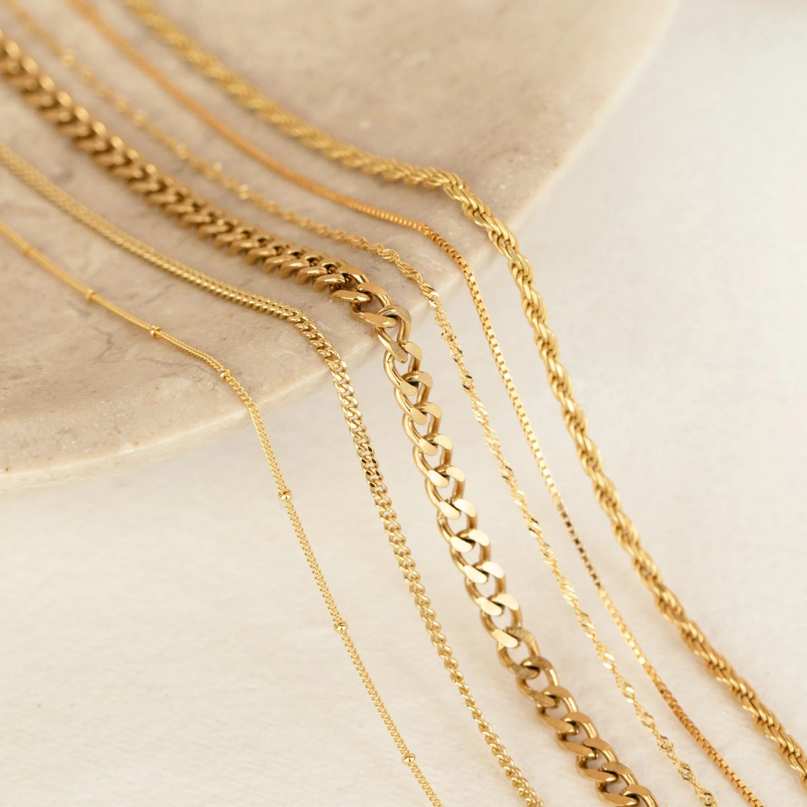 Essential Necklace Chains | Caitlyn Minimalist