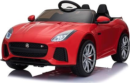 Aosom 12V Jaguar F-Type SVR Kids Battery Powered Ride On Car Double seat Double Door MP3 Music W/... | Amazon (US)