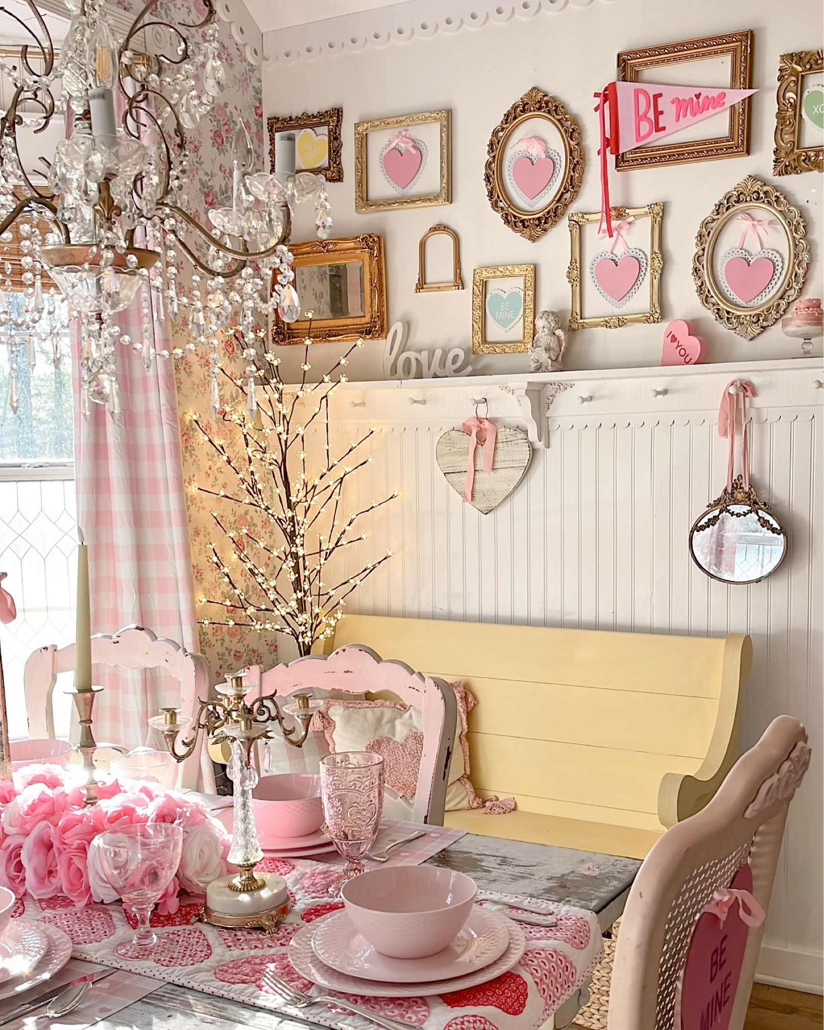 “Hello, February, finally! Can we all agree that January is the longest month  lol ❤️ A new month filled with love, cozy moments, and the sweetest beginnings. Let the Valentine’s magic begin!  # HelloFebruary #CozyCottageVibes”