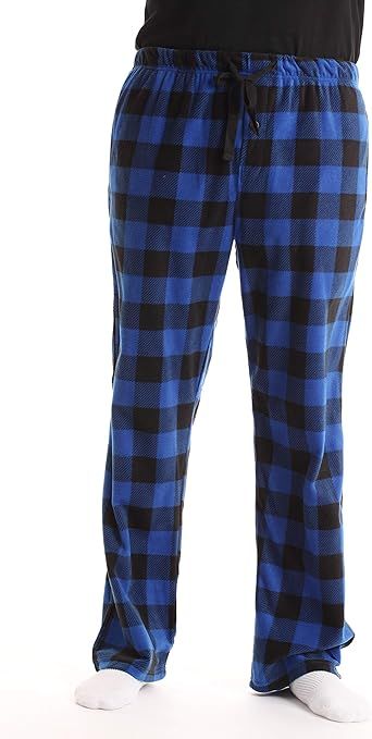 #followme Microfleece Men’s Plaid Pajama Pants with Pockets | Amazon (US)