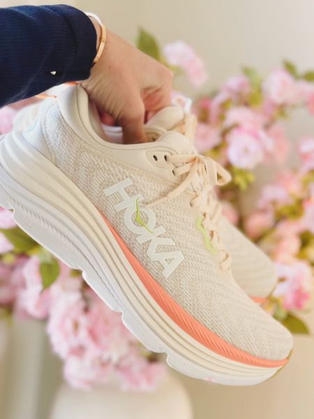 Reallllllly loving these Hoka sneakers! This exact style is so comfy and the color is so pretty for spring! 
Run very tts

#LTKfitness #LTKshoecrush