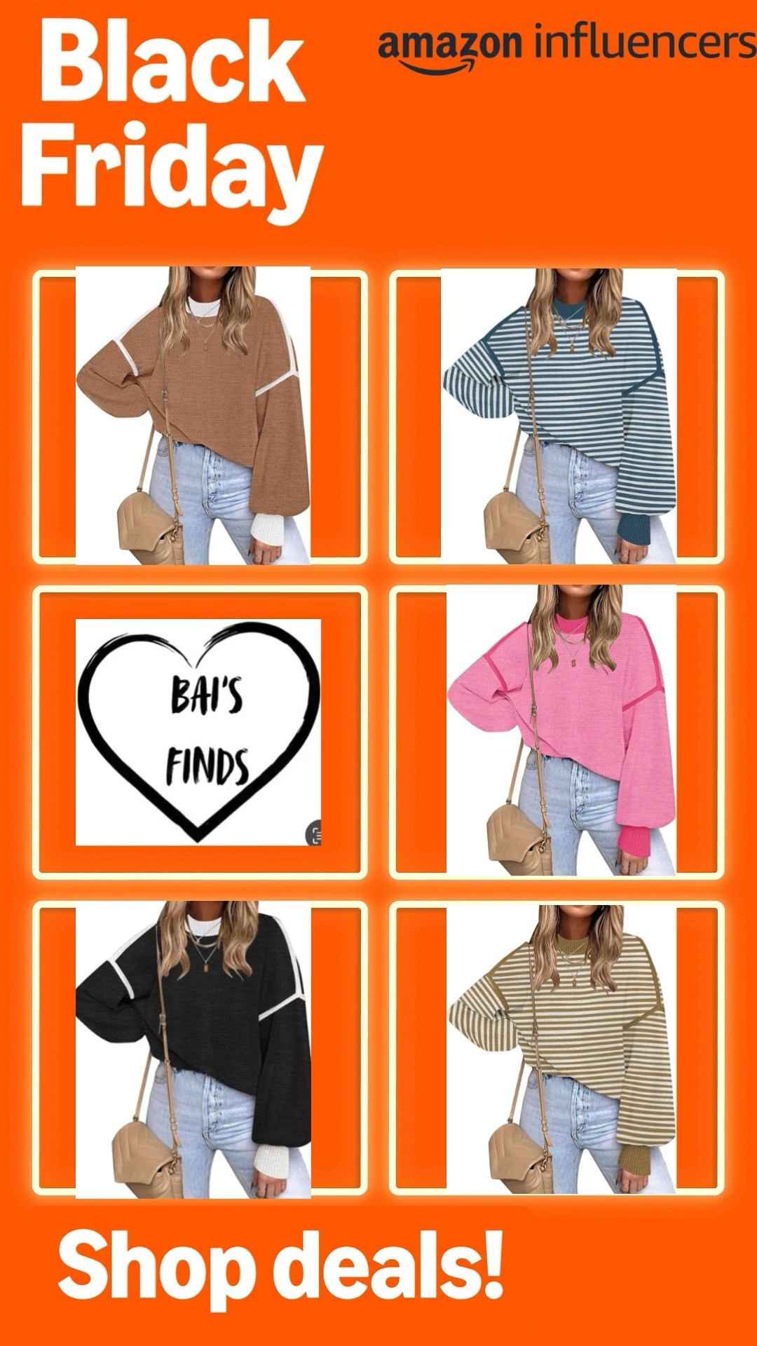 One of my all-time favorite sweaters is on SALE and comes in sooo many color options — even the cutest stripes 😍✨
Perfect for work, school, Christmas, Thanksgiving… literally any fall + winter moment.
Cozy, comfy, tall-girl approved, and linked on my LTK + Amazon storefront! 🤍🧣#LTKFallFashion #LTKWinterStyle #AmazonFashion
#SweaterWeather #AmazonSale #BlackFridayDeals #AmazonInfluencer
#HolidayOutfitInspo #WorkwearStyle #SchoolOutfits #TallGirlApproved
#CozyStyle #FallFavorites #WinterWardrobe 

 

#LTKHoliday #LTKootd #LTKSaleAlert #LTKFindsUnder50