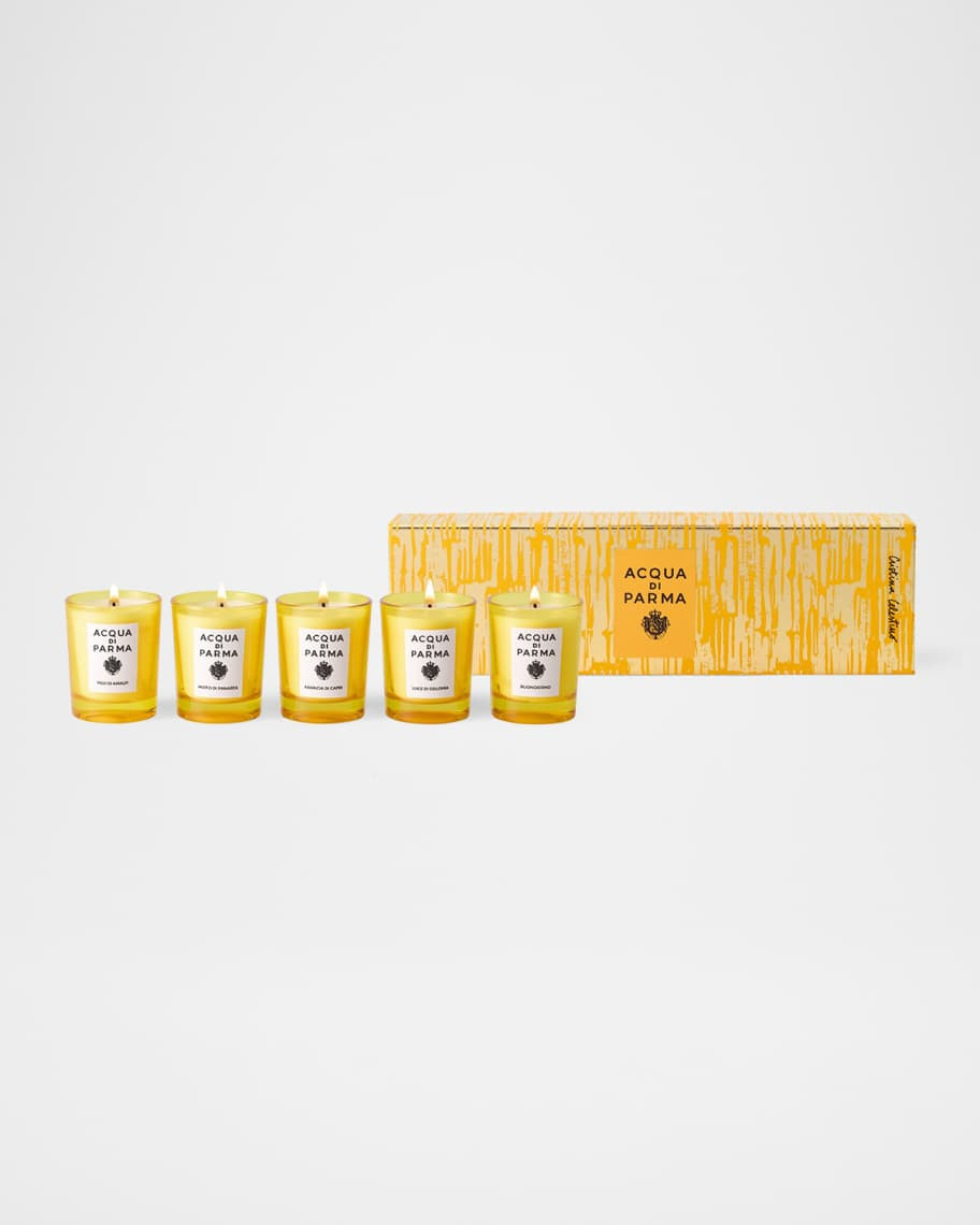 x Cristina Celestino Mini Candles Gift Set, 5 x 1 oz. | Neiman Marcus