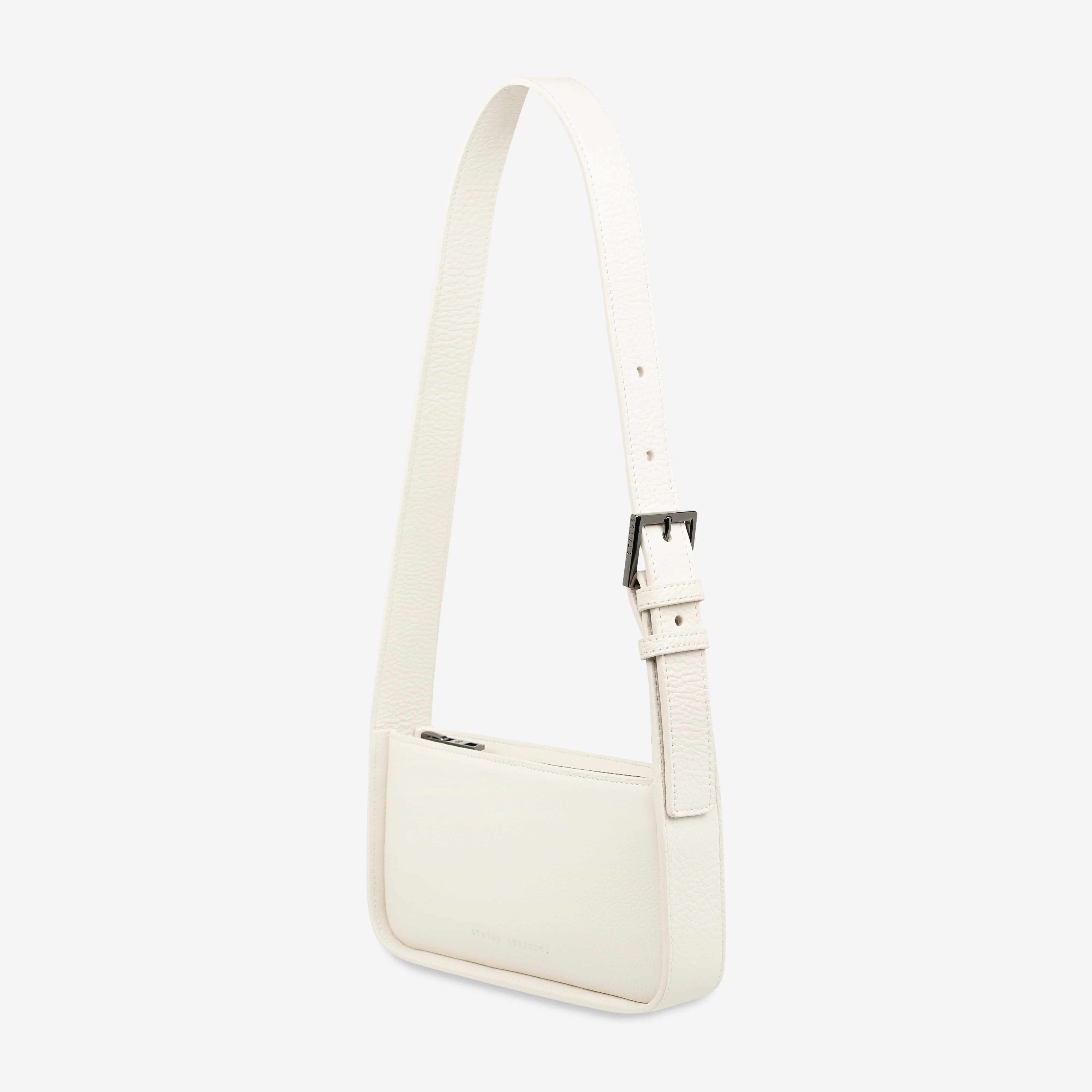State of Mind Women’s Chalk Leather Bag | Status Anxiety® | Status Anxiety 