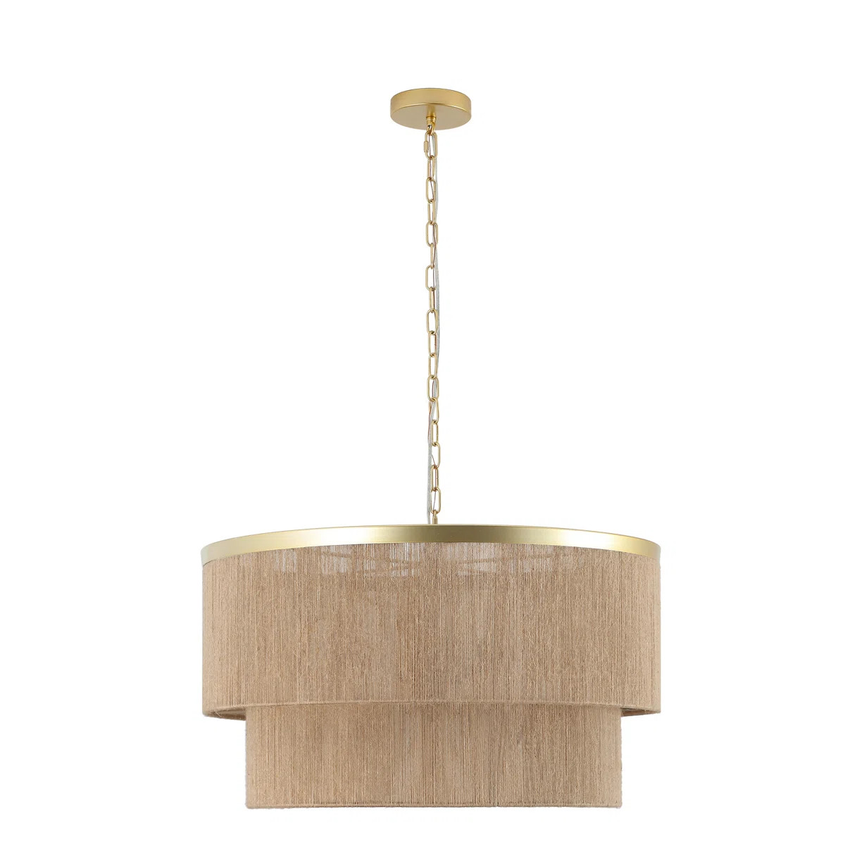 24" 6-Light Dimmable Drum Chandelier | Wayfair North America