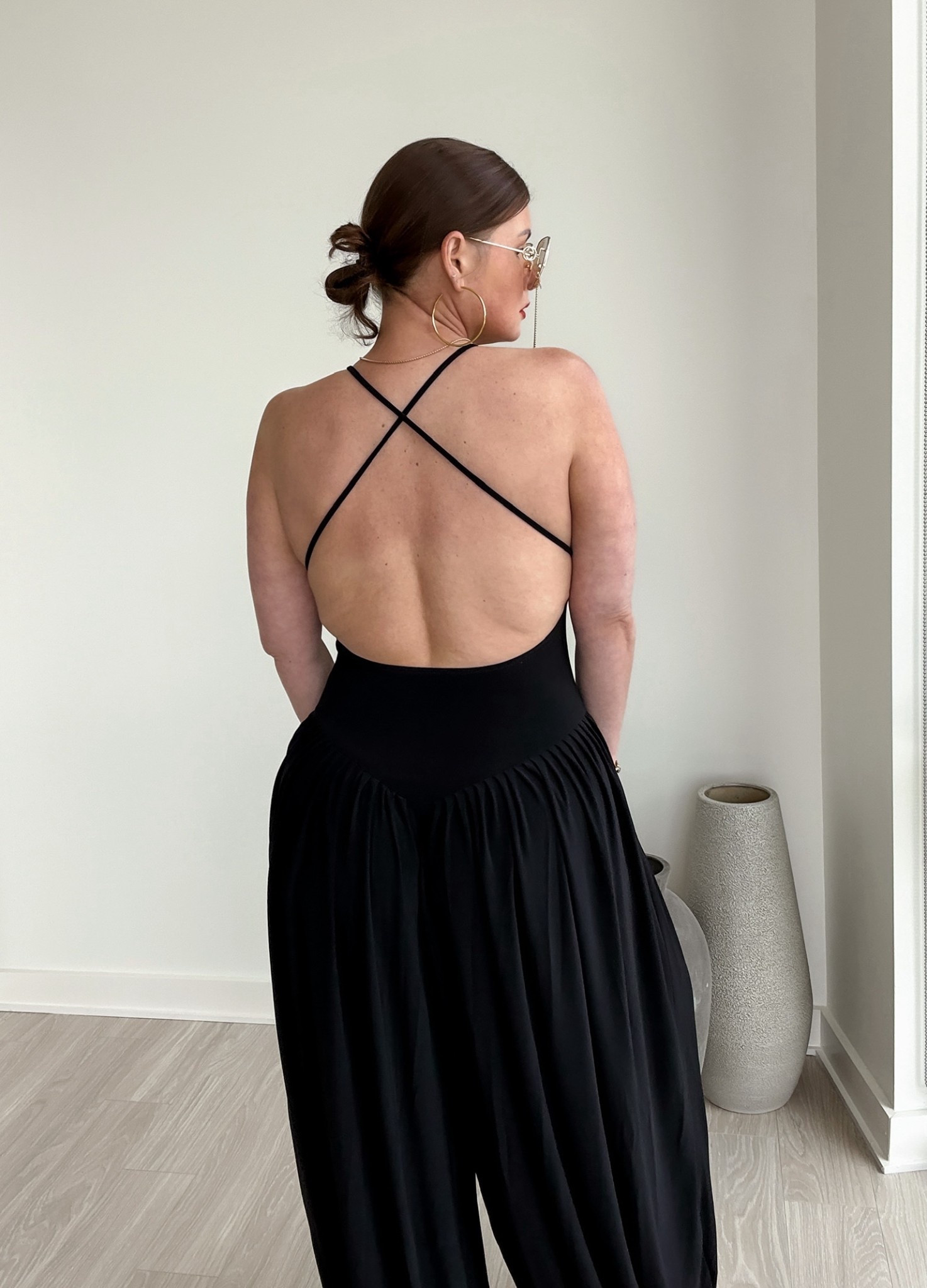 Spring outfit 
Jumpsuit 
Sandals

#LTKSeasonal #LTKActive #LTKootd