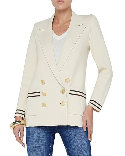Eileen Boyfriend Knit Blazer | Gilt & Gilt City