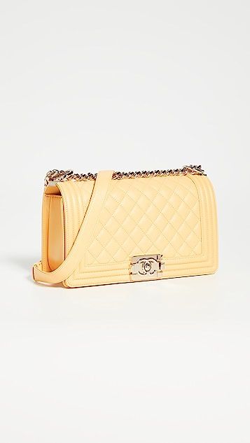 Chanel Quilted Medium Boy Flap Bag | Shopbop
