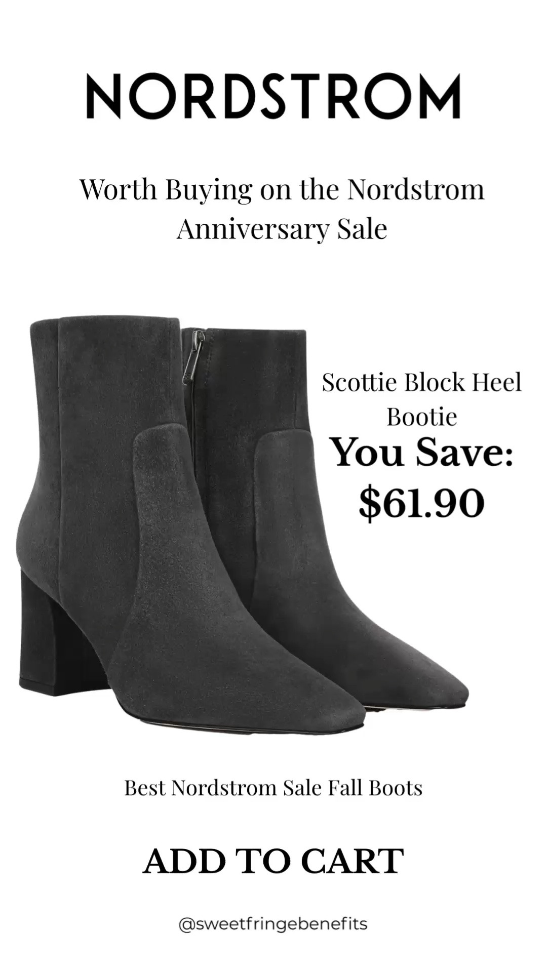 These Scottie block heel booties are one of the best buys from the Nordstrom Anniversary Sale. Classic, comfortable, and easy to wear with everything from jeans to dresses all fall long.

💡 LTK MADE EASY
❤️ Heart = Support my posts!
🔖 Save = Get sale & restock alerts
📋 Lists = Keep favorites organized
📲 Share = Send lists and products to a friend. Hello, Christmas List!
💬 Comment = Ask me anything about what I'm wearing. 🙂 

 #LTKSeasonal #LTKOver40 #LTKSaleAlert