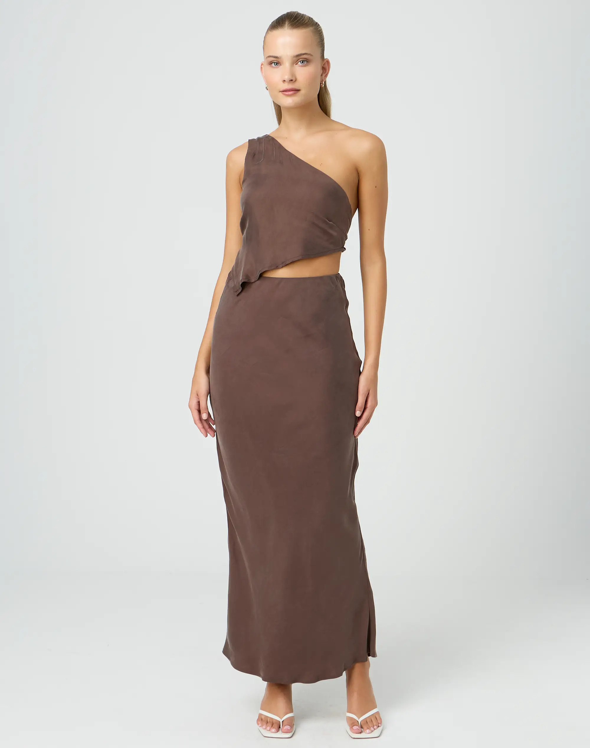 Cupro Maxi Skirt | Glassons (Australia)