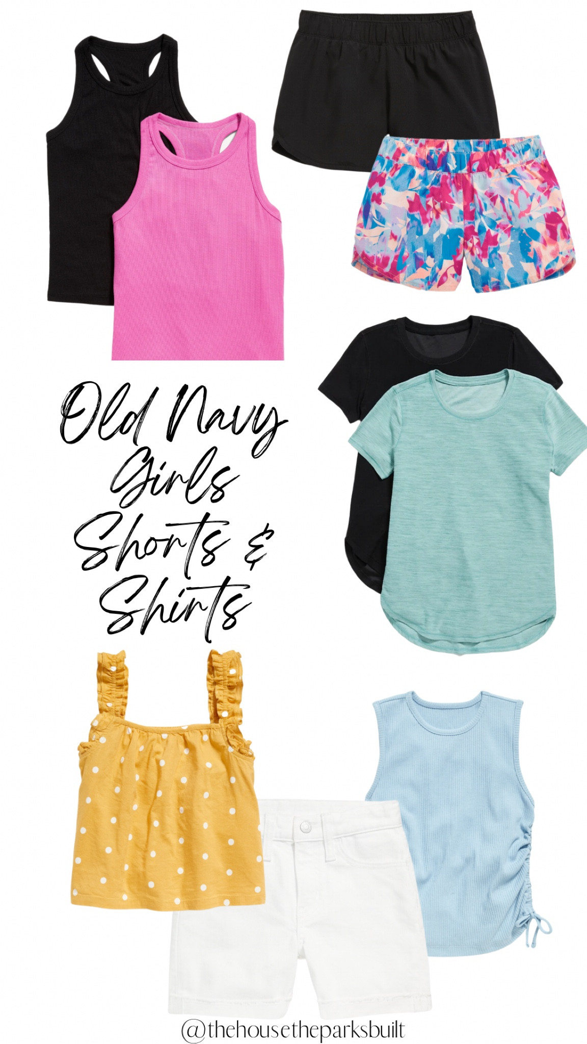 So many cute options for spring & summer clothes for girls! Ellie loves the athletic wear options!

Old navy // spring outfit // summer outfit // athletic wear // girls shorts // girls shirt

#LTKkids #LTKunder50 #LTKunder100
