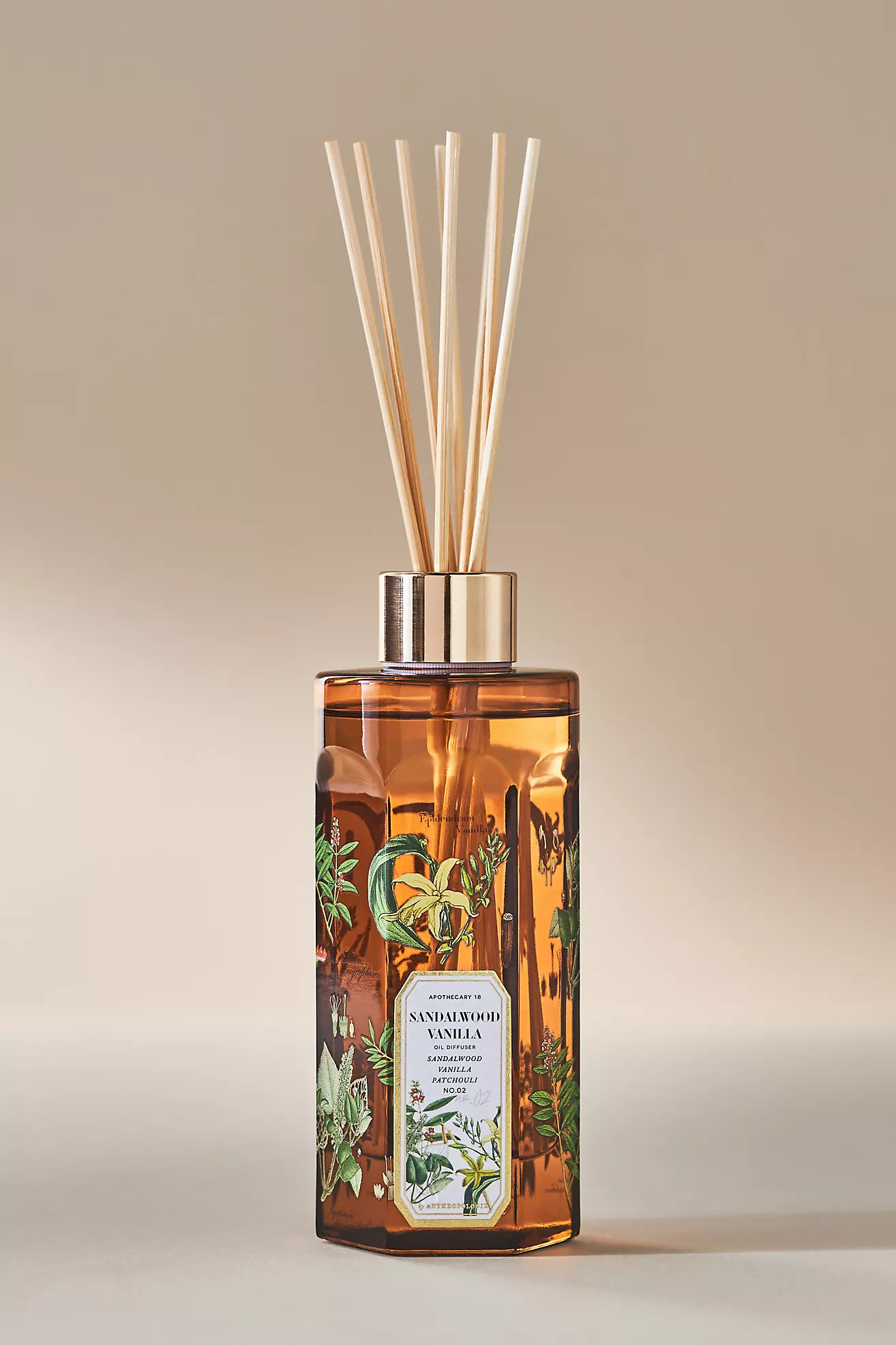Apothecary 18 Woody Sandalwood Vanilla Reed Diffuser | Anthropologie (US)