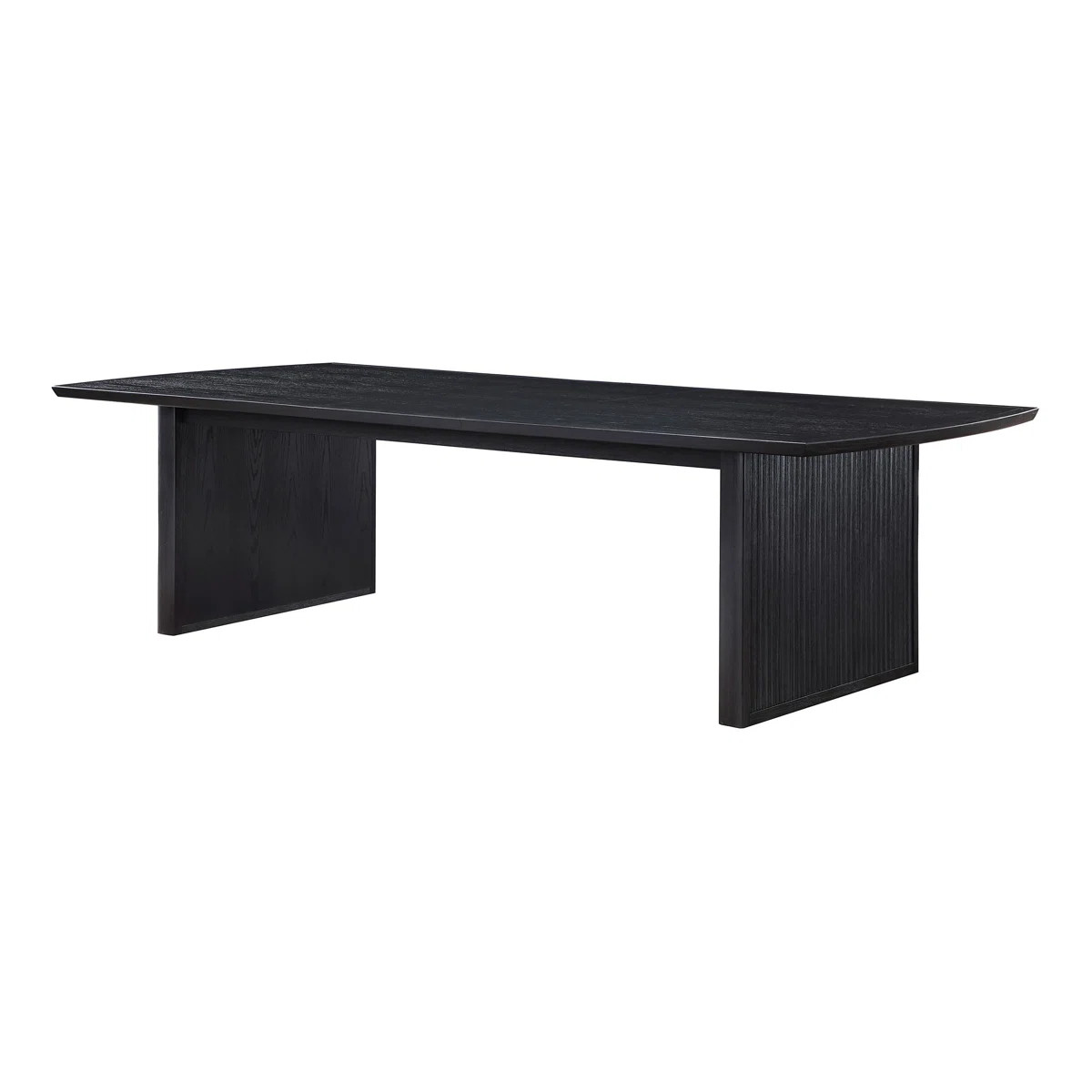 100-inch Extension Leaf Dining Table Black | Wayfair North America