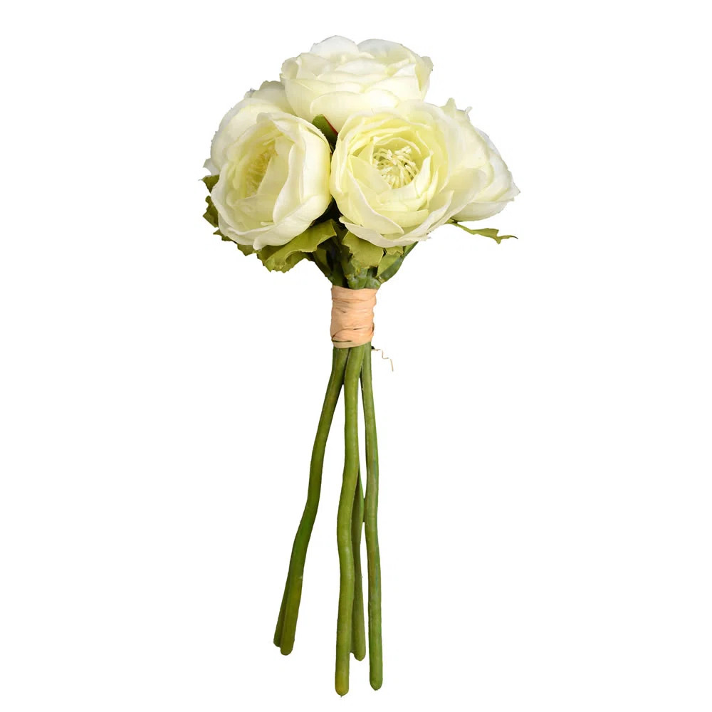 House of Hampton® Artificial 9" Mini Ranunculus Spray & Reviews | Wayfair | Wayfair North America