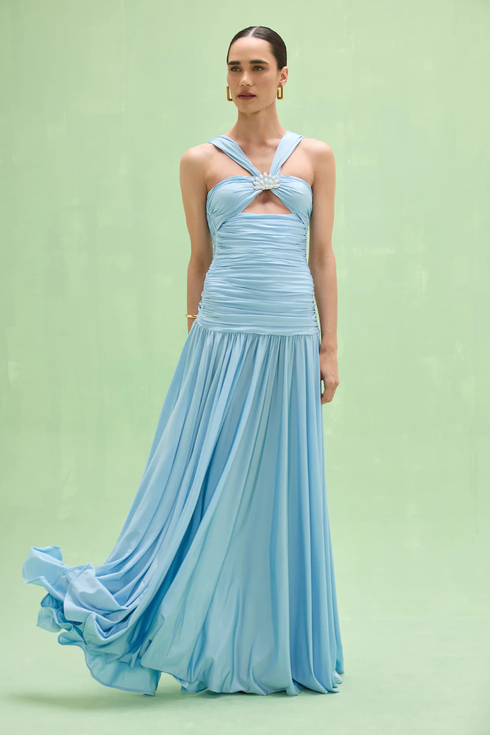 GISELE JERSEY MAXI DRESS | PatBO