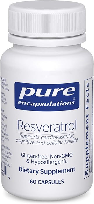 Pure Encapsulations Resveratrol - Cardiovascular, Cellular Health & Memory Support* - 40 mg Trans... | Amazon (US)