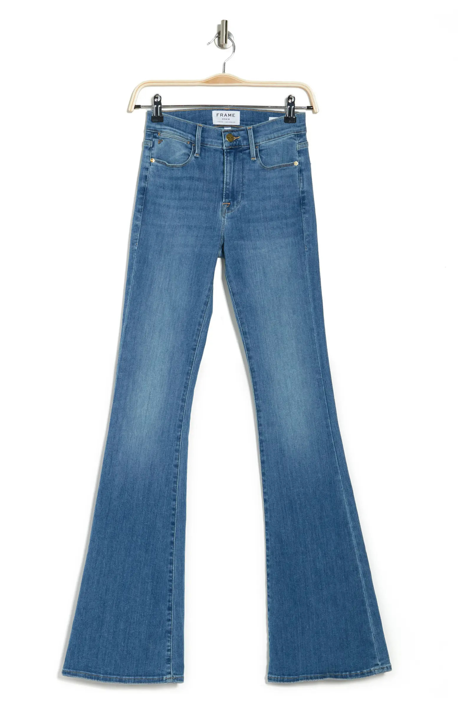 FRAME Le High Flared Leg Jeans | Nordstromrack | Nordstrom Rack