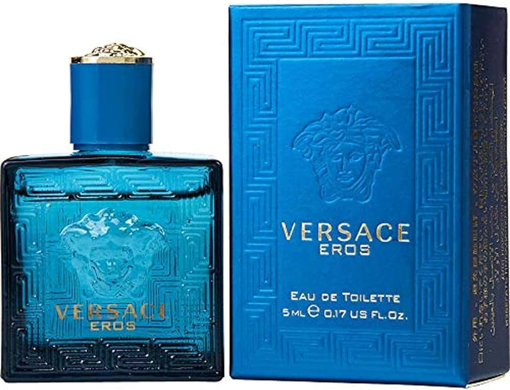 Versace Eros Men's Mini EDT .17 oz - 100% Authentic              
 0.17 Fl Oz (Pack of 1) | Amazon (US)