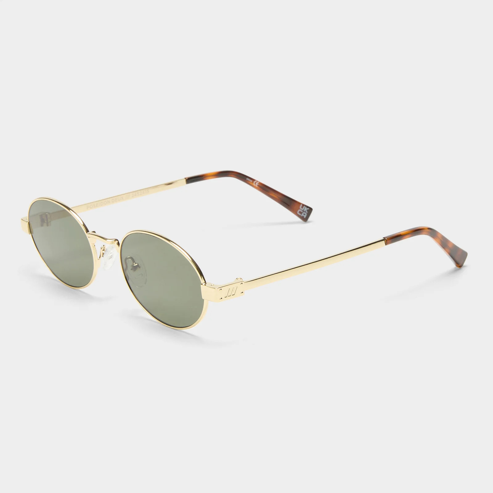 POSEIDON DEUX | GOLD KHAKI MONO | Le Specs UK