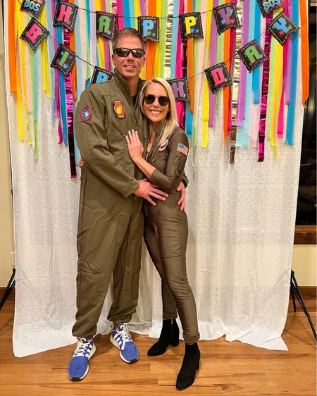 Top Gun fits perfect for any costume party! 

#amazon
#costumes 
#80’s 

#LTKU #LTKfit #LTKSeasonal