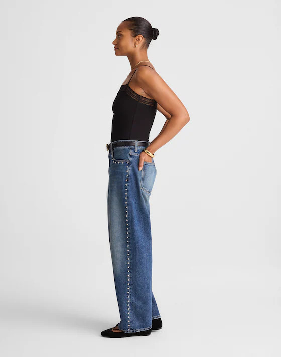 The Curvy Darted Barrel-Leg Jean | Madewell