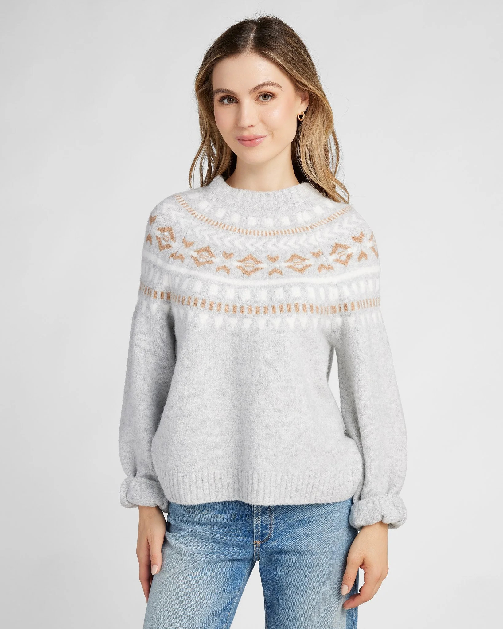 Fairisle Crewneck Sweater | Seventy Eight and Sunny