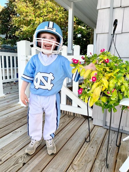 Down, Set, Hut! Trick or Treating at the beach is a Touch Down for this Tar Heel! 

#LTKkids #LTKfamily #LTKHalloween