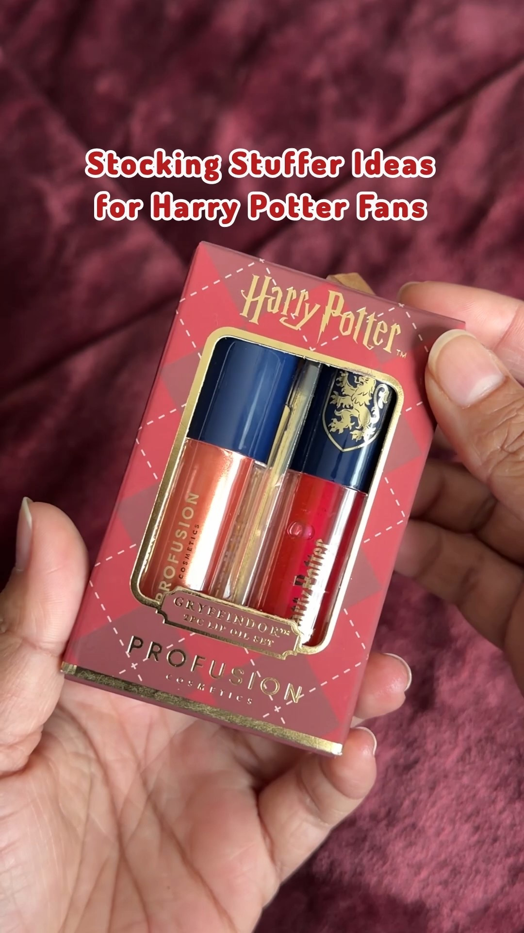 These lip kits make a magical gift idea for the Harry Potter fan in your life! My friend gifted me this for my birthday and it’s such a cute gift set with two lip oils. There are four sets available, one for each Hogwarts House - Gryffindor, Hufflepuff, Ravenclaw, and Slytherin. Which house are you? Stocking stuffer ideas, beauty gifts, beauty finds

#LTKGiftGuide #LTKBeauty #LTKHoliday