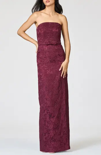 Sachin & Babi Sophia Belted Strapless Gown | Nordstrom | Nordstrom