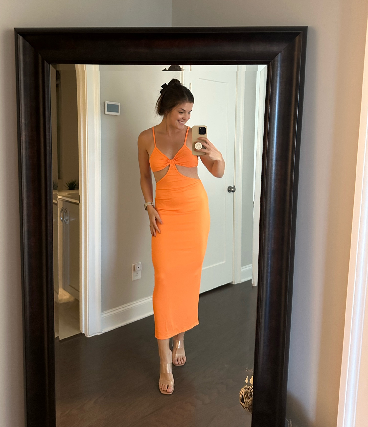 Shein dress, solid twist dress, shein, shein clothing, midi dress, summer dress

#LTKfit