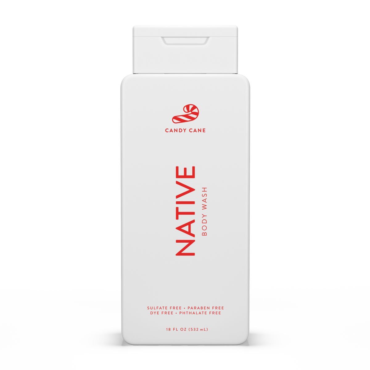 Native Body Wash - Limited Edition Holiday - Candy Cane - Sulfate Free - 18 fl oz | Target