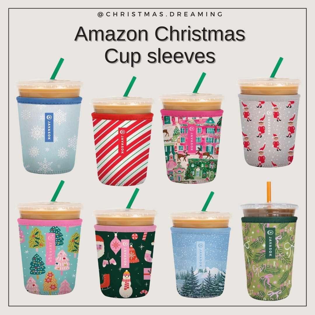 Amazon Christmas Cup Sleeves by javasok🎄

#LTKSeasonal