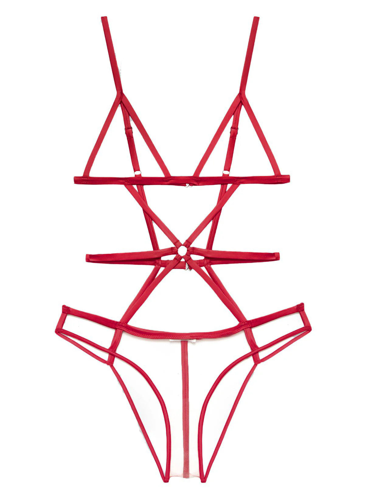 Strappy Bondage Bodysuit | Fleur du Mal