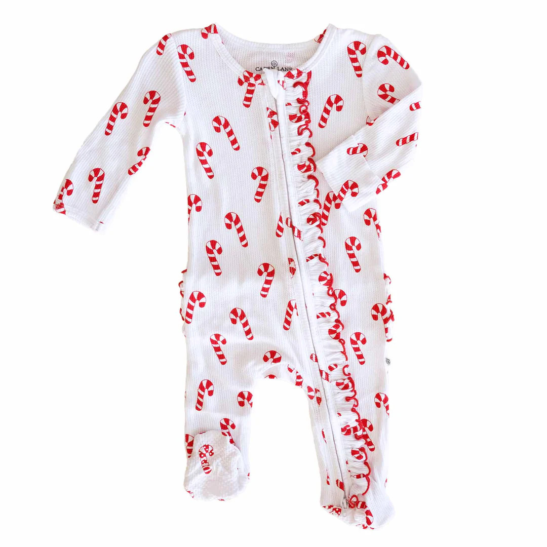 Christmas Zipper Footies* | Caden Lane